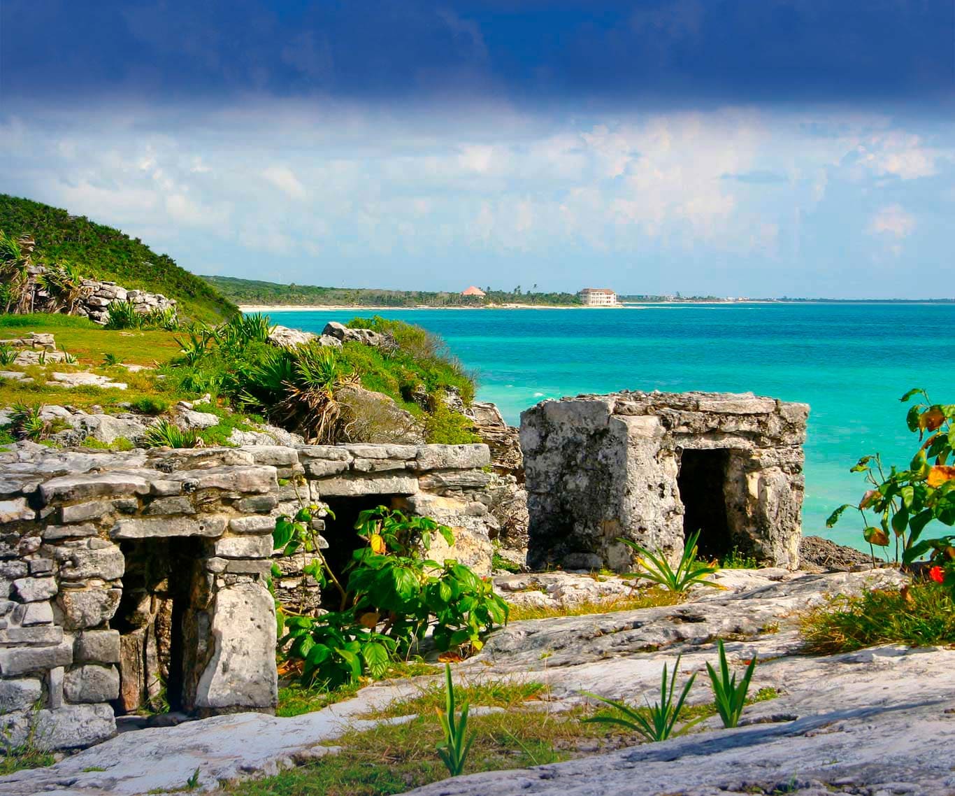 tulum and coba ruins